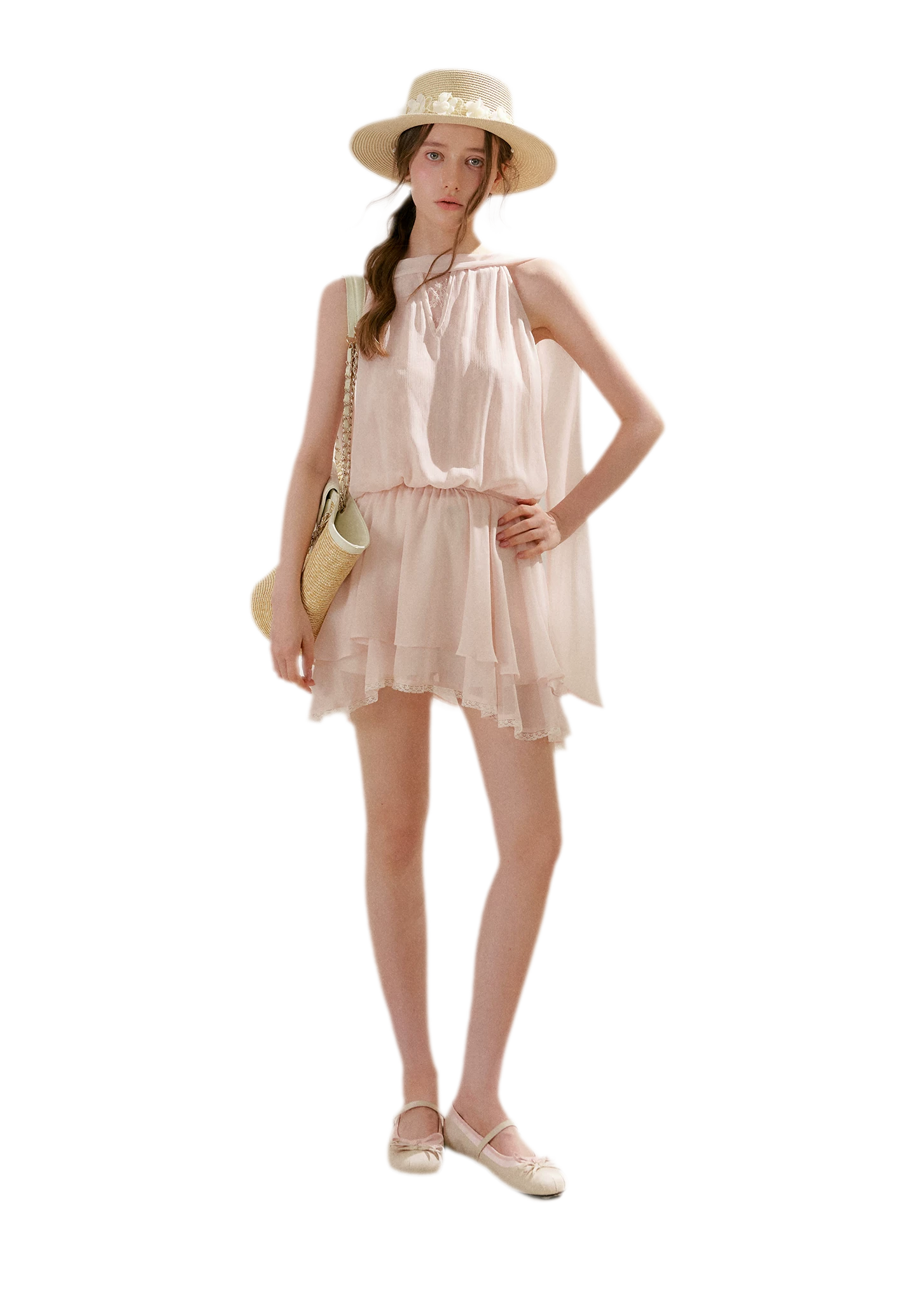 Lace Halter Dress