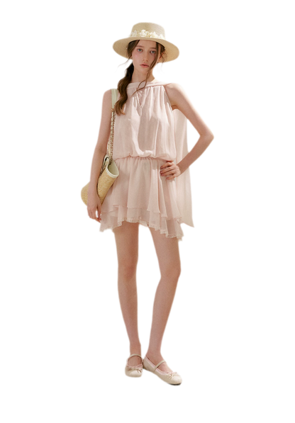 Lace Halter Dress