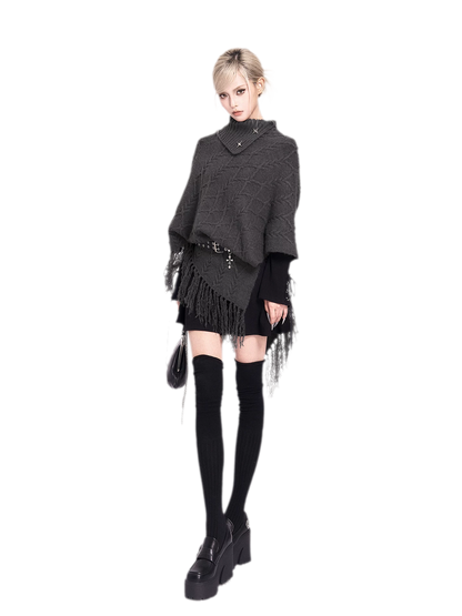 Metal Cross Punk Belt