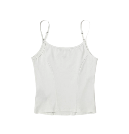 Vintage Style Adjustable Strap Top
