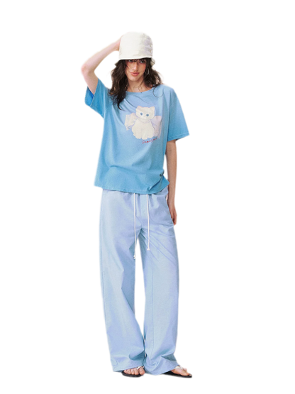 Macaron Relaxed Summer Pants