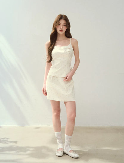 Floral Satin Set