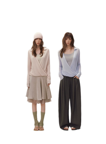 Silk Blend Knit Top
