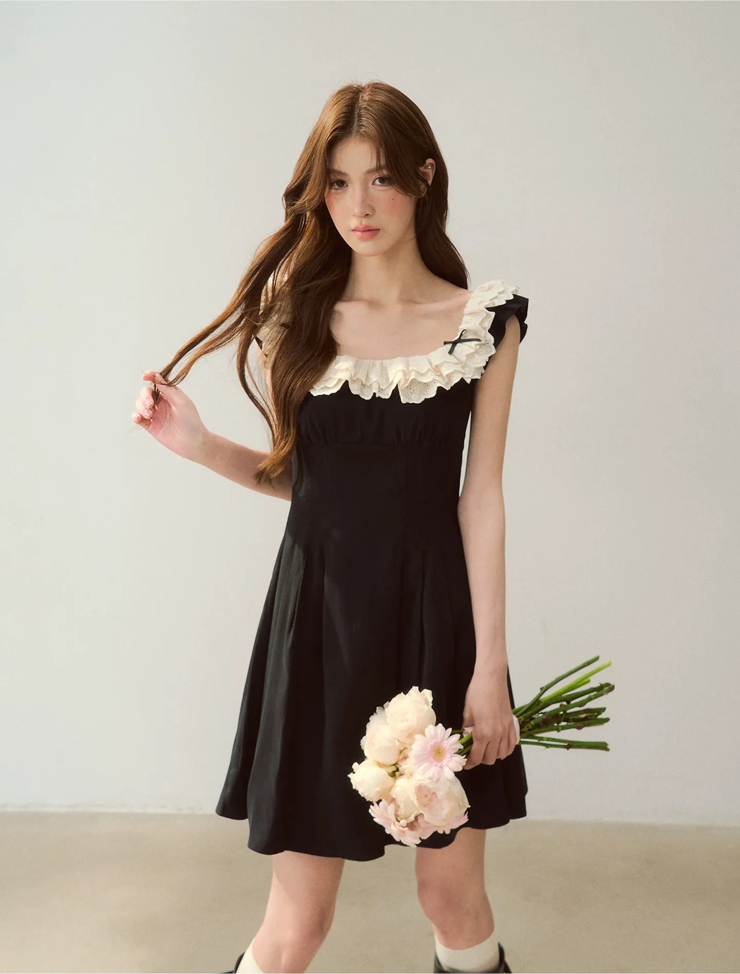 Lace Off-Shoulder Dress