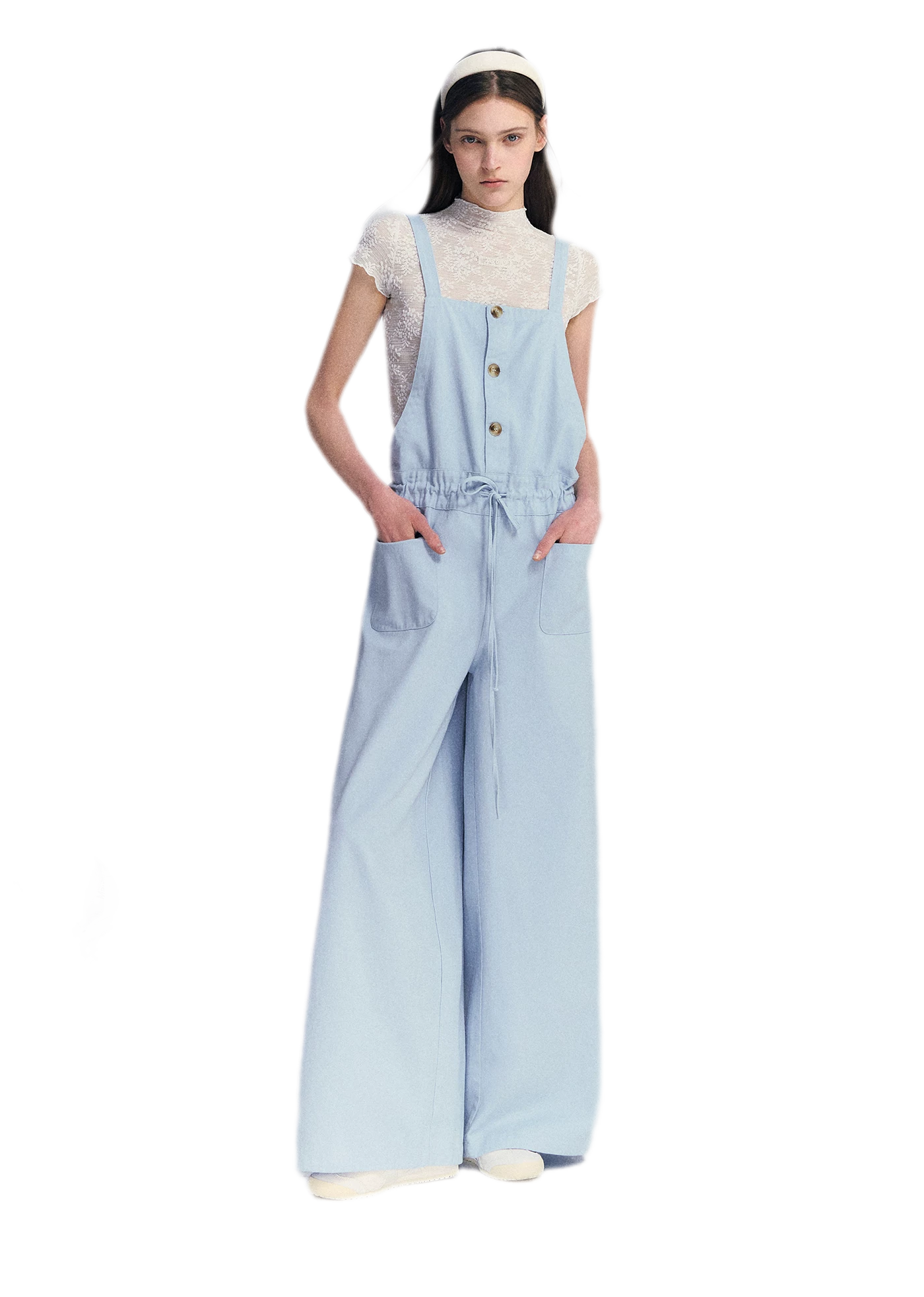 Drawstring Jumpsuit