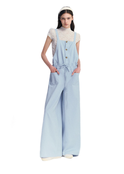 Drawstring Jumpsuit