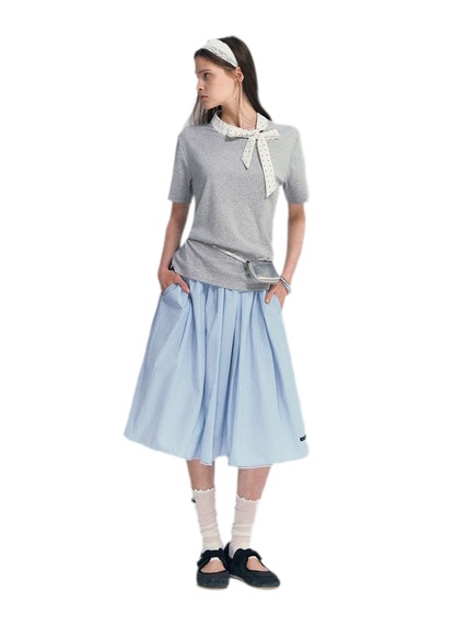 Polka Dot Bow T-Shirt