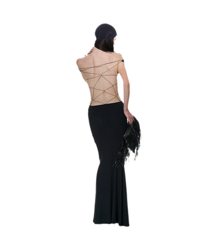 Back Tie Knit Dress