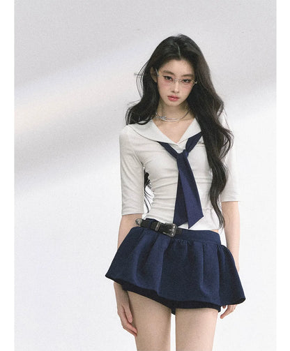 Sailor Collar Shirt