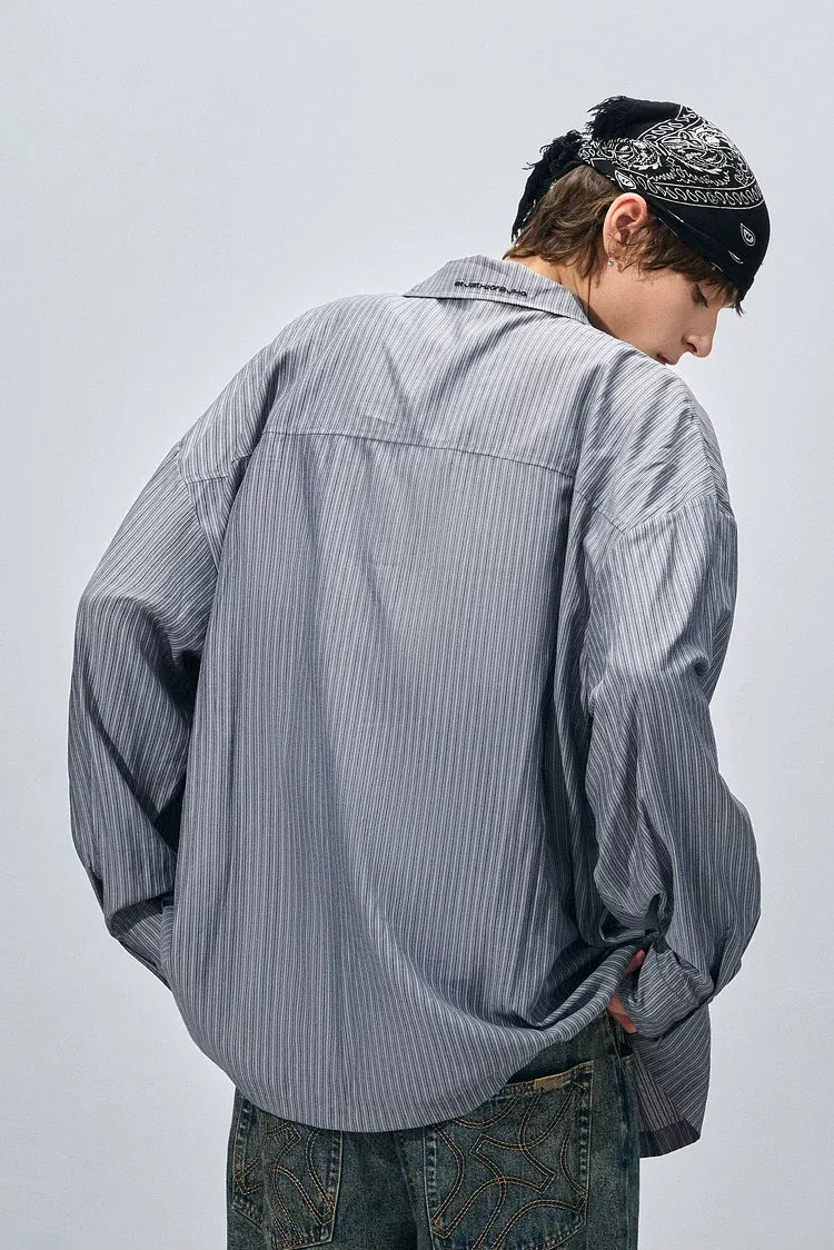Vintage Striped Relaxed Shirt