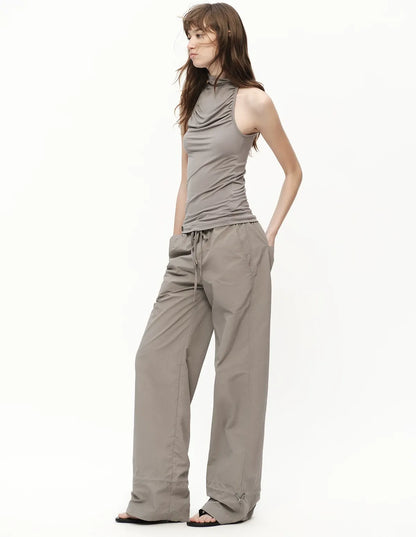 Modal Halter High Neck Tank