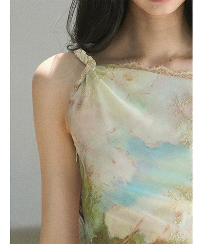 Floral Off-Shoulder Maxi Dress