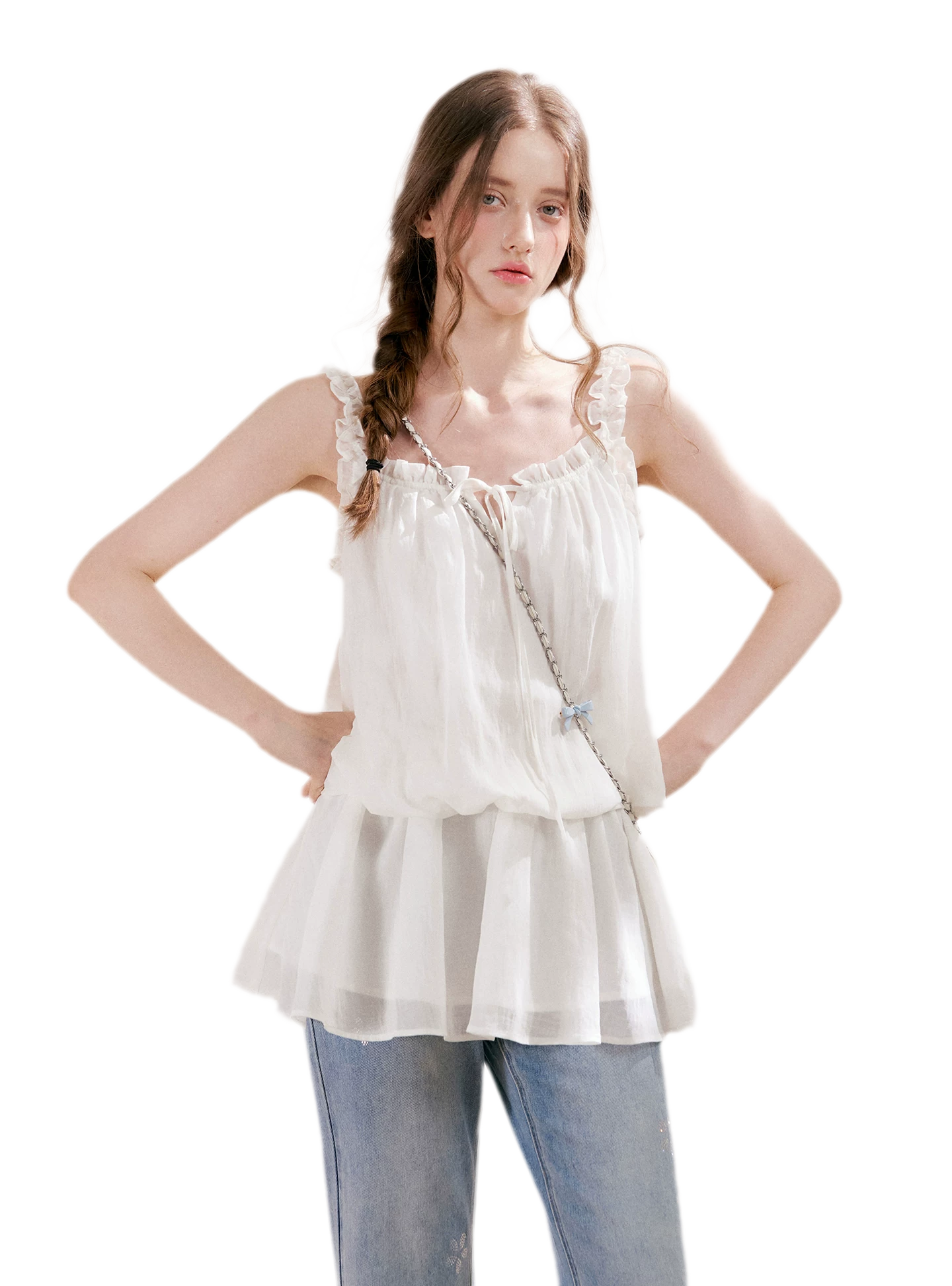 Ruffle Cami Dress