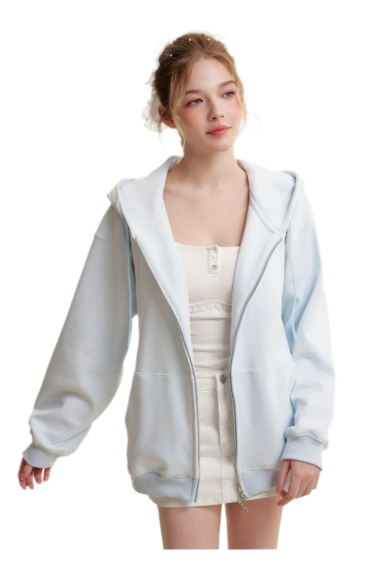 Organic Fleece Hooded Hoodie