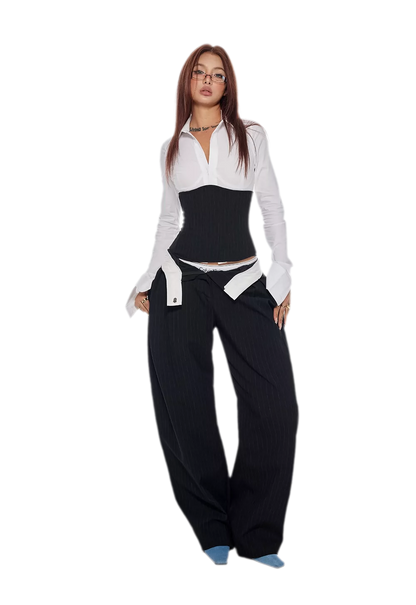 Corset Tie Shirt