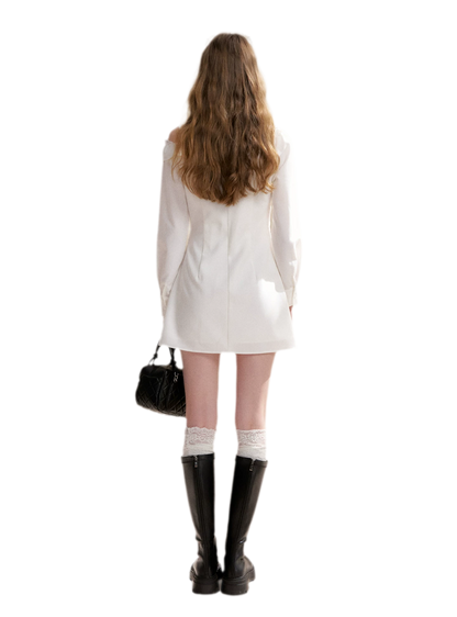Romantic Encounter Lace Short Dress