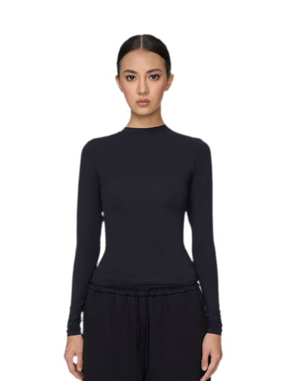 Sheer Sculpting Long Sleeve Top