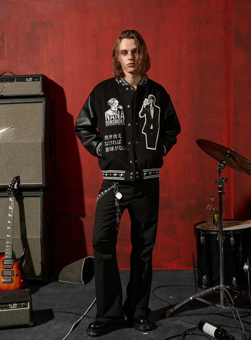 DSM X NANA Patchwork Varsity Jacket