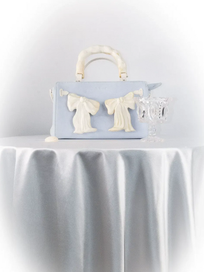 Handcrafted Ceramic Bow Bag