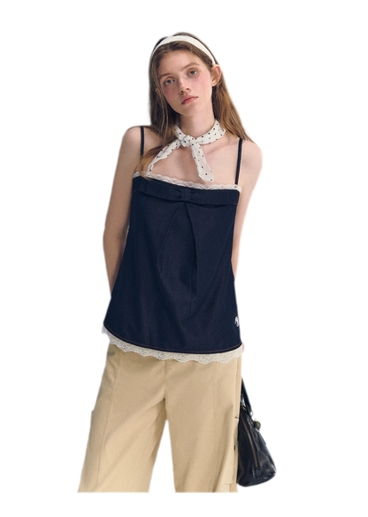Lace Trim Cami Top