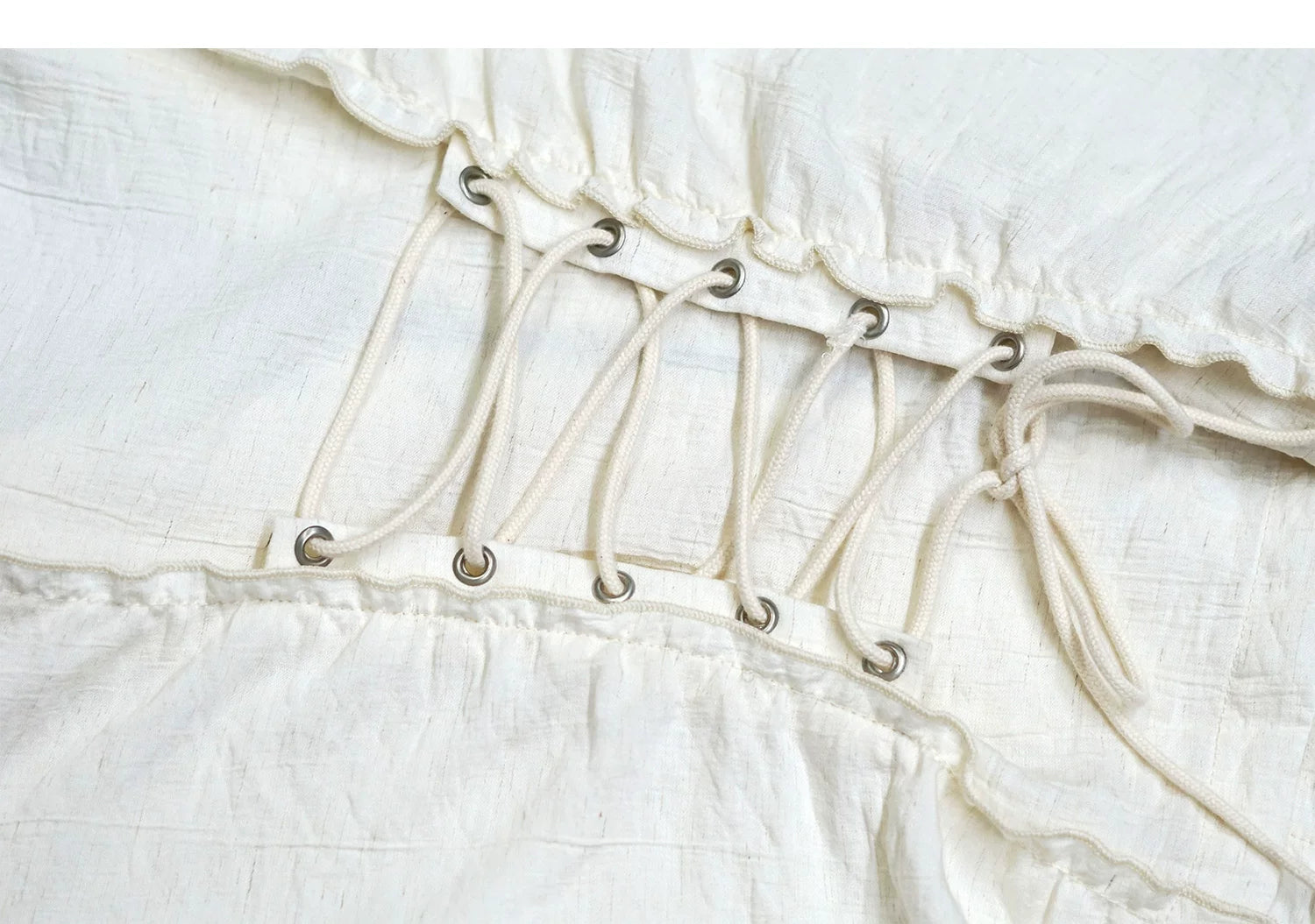 Studded Ruffle Short Shirt