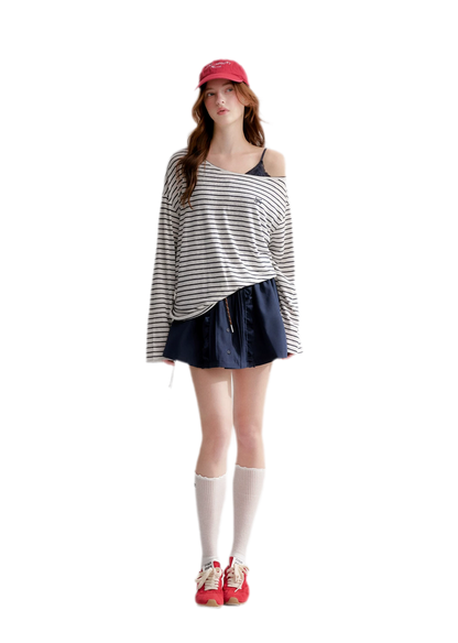 Lyocell Off Shoulder Top