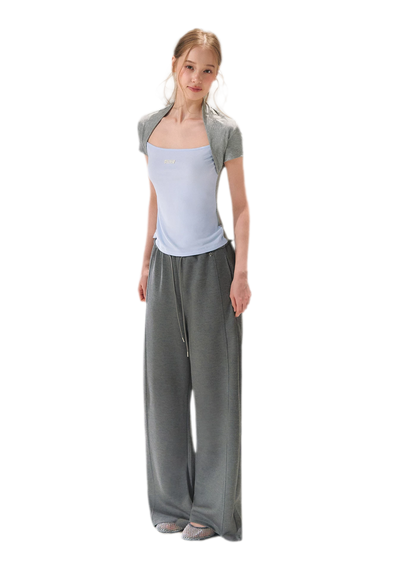Colorblock Faux Two-Piece Tee