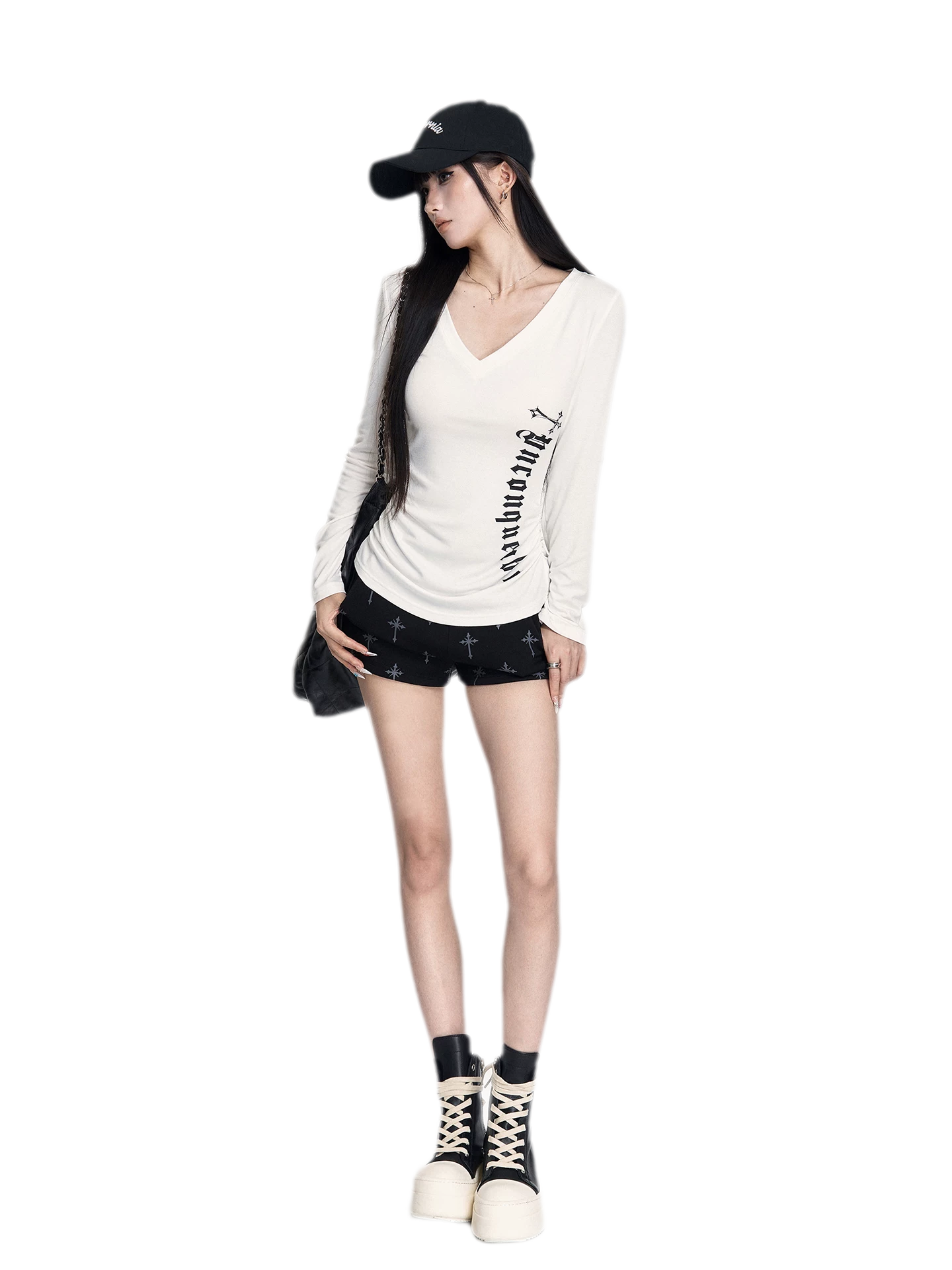 Printed Hooded Trackwear Set