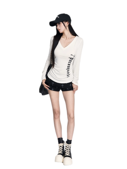 Printed Hooded Trackwear Set