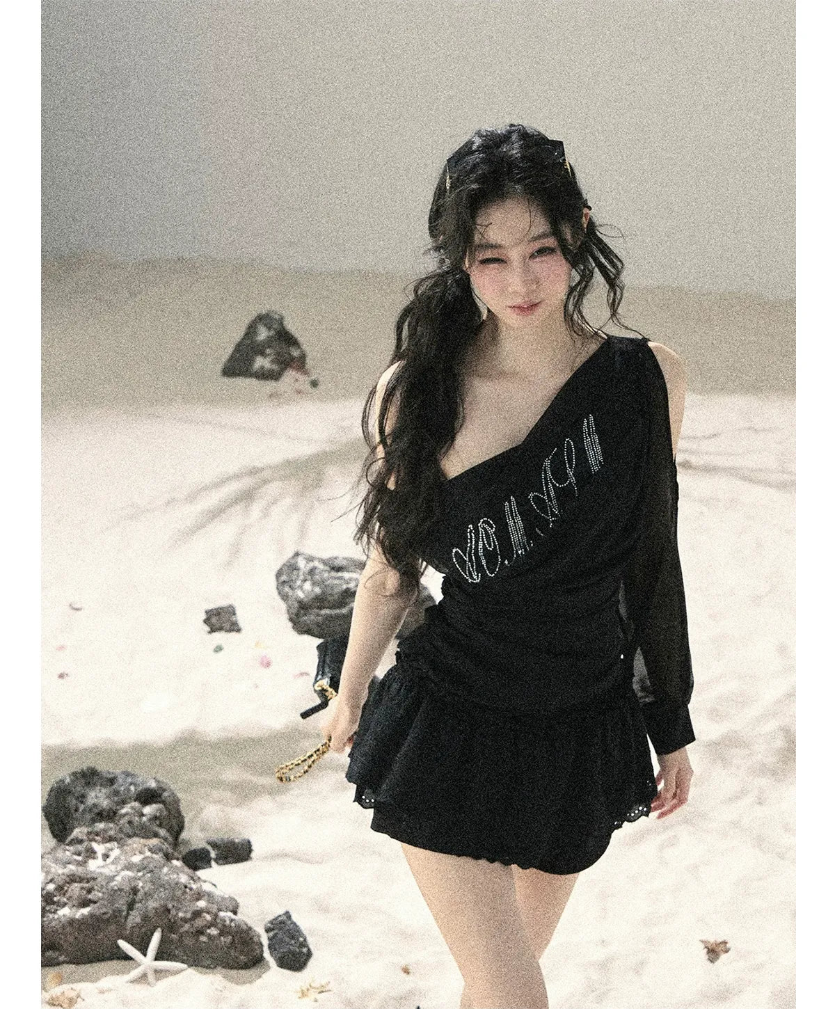 Starlight One-Shoulder Tee