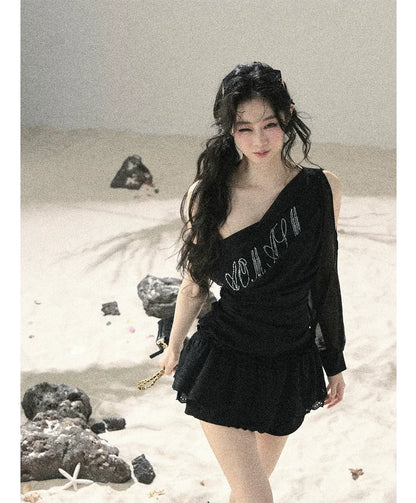 Starlight One-Shoulder Tee