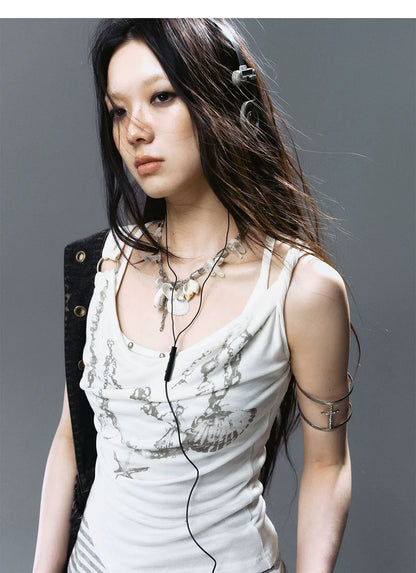 Shell Crystal Necklace