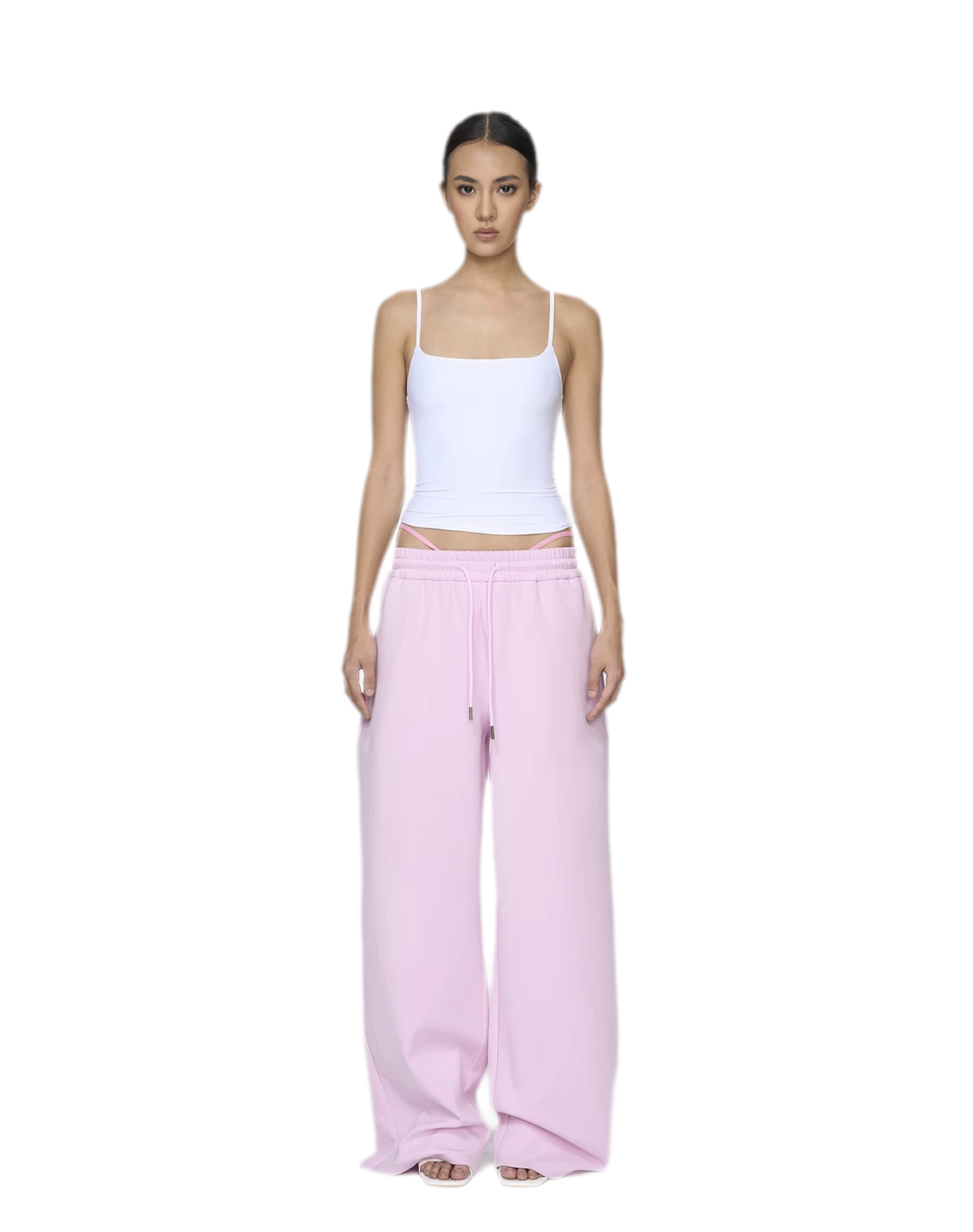 Air Cotton Wide-Leg Sweatpants