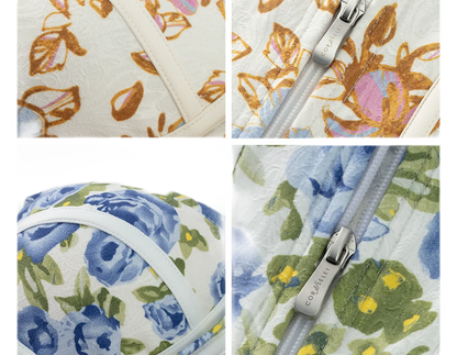 Oil Painting Floral Corset