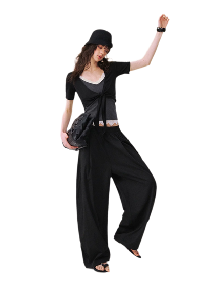Breathable Relaxed Lantern Pants