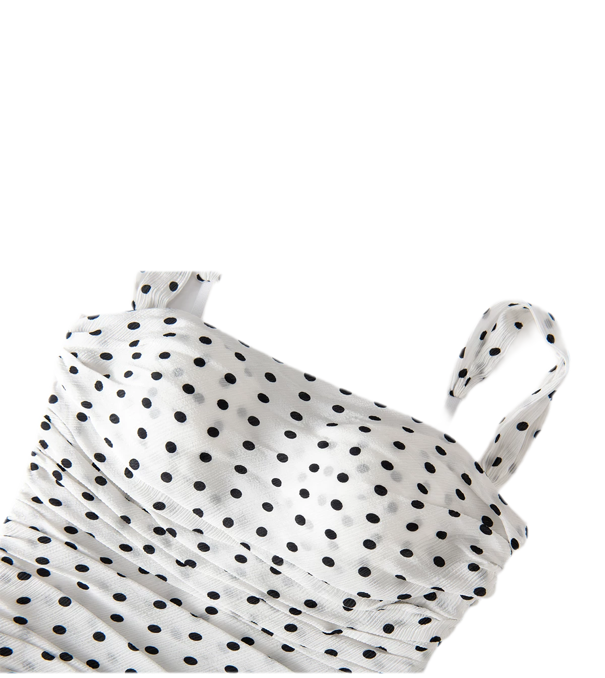 Polka Dot Bustier Top