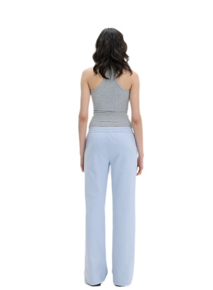 Low-Rise Wide-Leg Loose Sweatpants