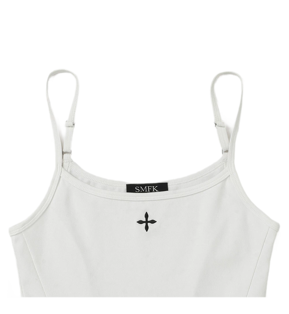 Vintage Style Adjustable Strap Top