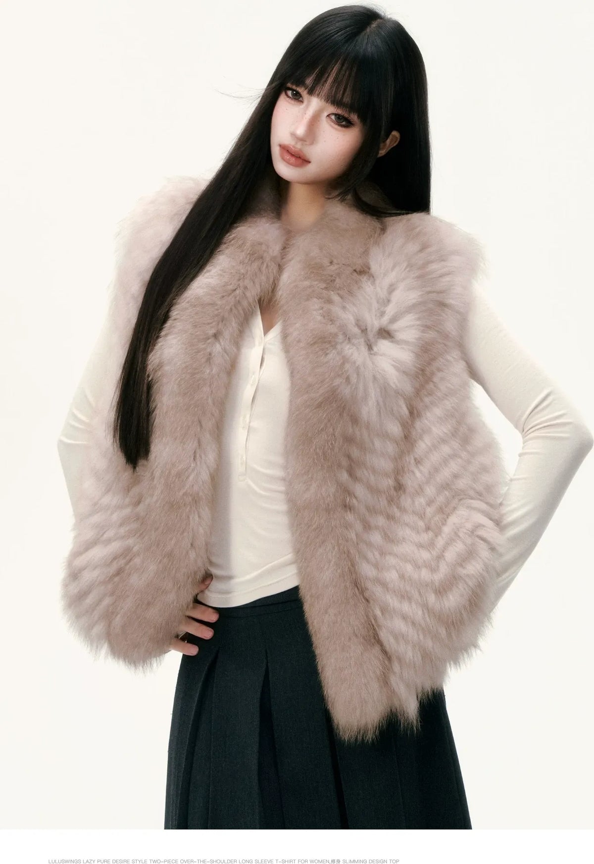 Finnish Fox Fur Vest