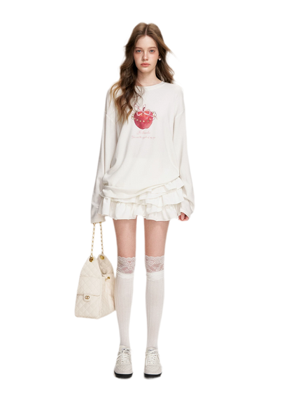 Sequin Apple T-Shirt