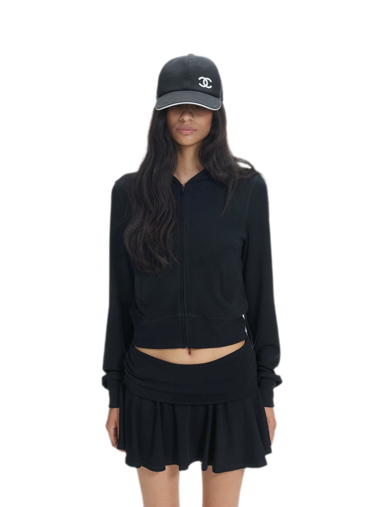 Cropped Zip-Up Sports Set