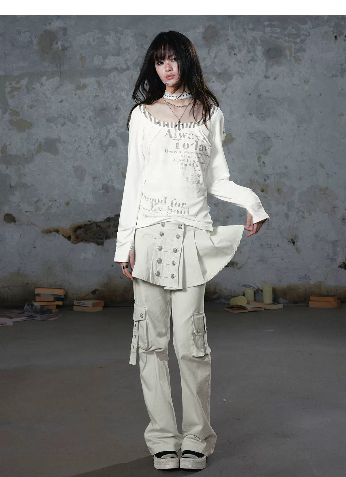 Washed Napoleon Cargo Pants