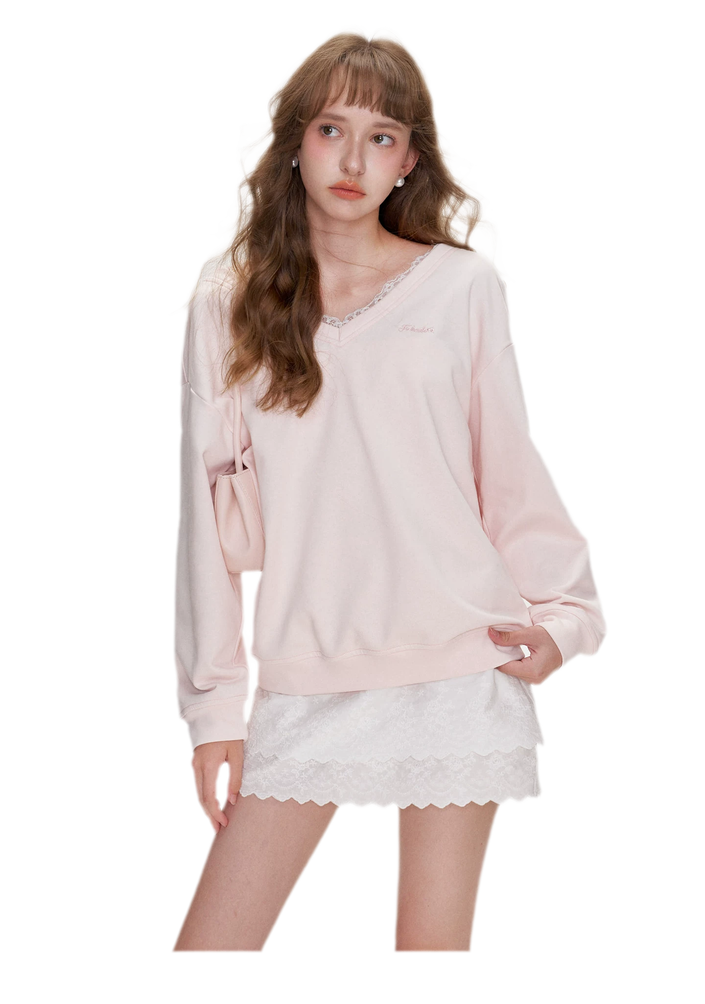 Cotton Embroidered Ruffle Dress