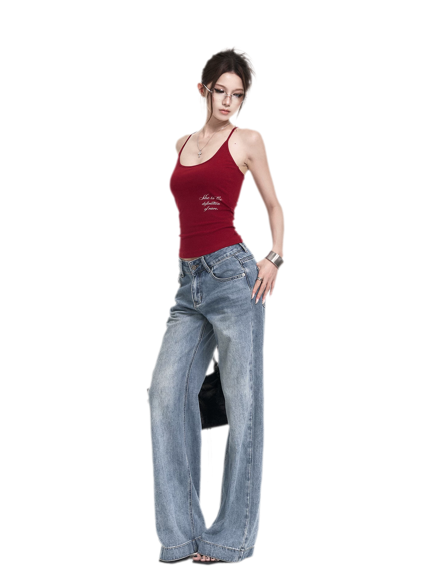 Millennium Graphic Halter Camisole