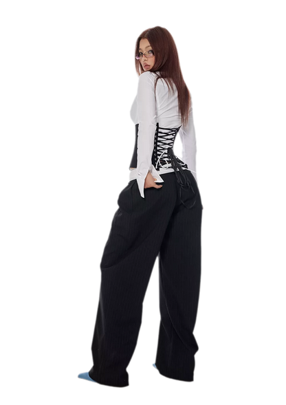 Corset Tie Shirt