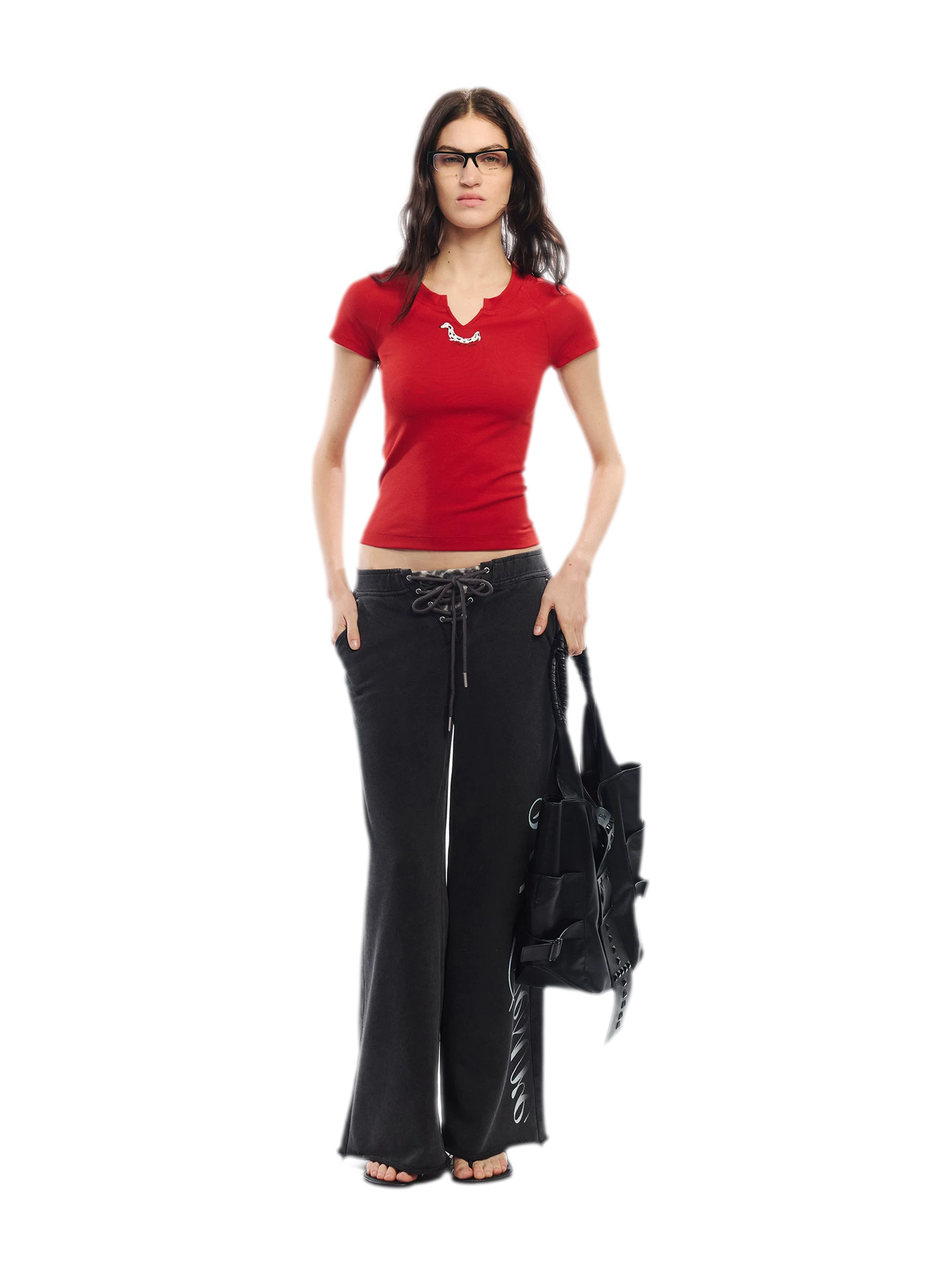 Summer V-neck Slim Fit T-shirt