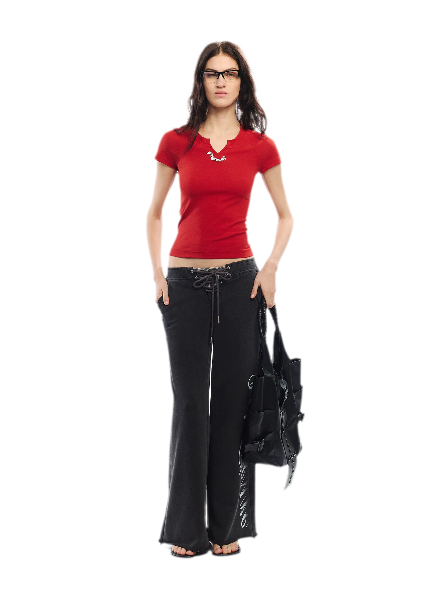 Summer V-neck Slim Fit T-shirt