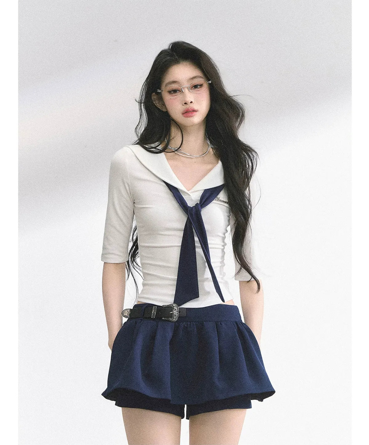 Sailor Collar Shirt