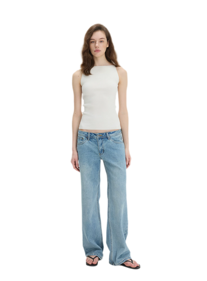 Lyocell Linen Ribbed Camisole