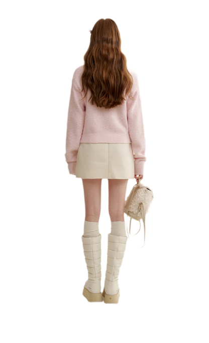 Wool Cat Jacquard Sweater